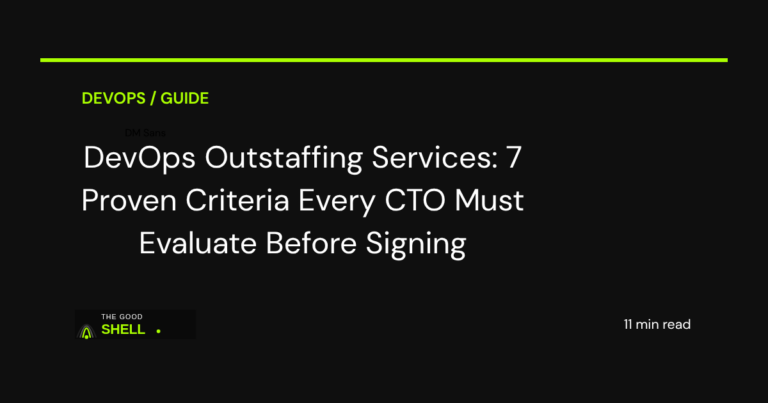 devops outstaffing services evaluation guide 2026
