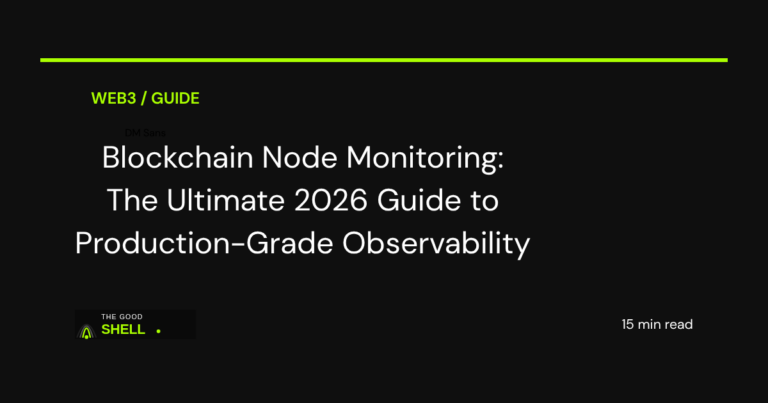 blockchain node monitoring prometheus grafana production stack 2026