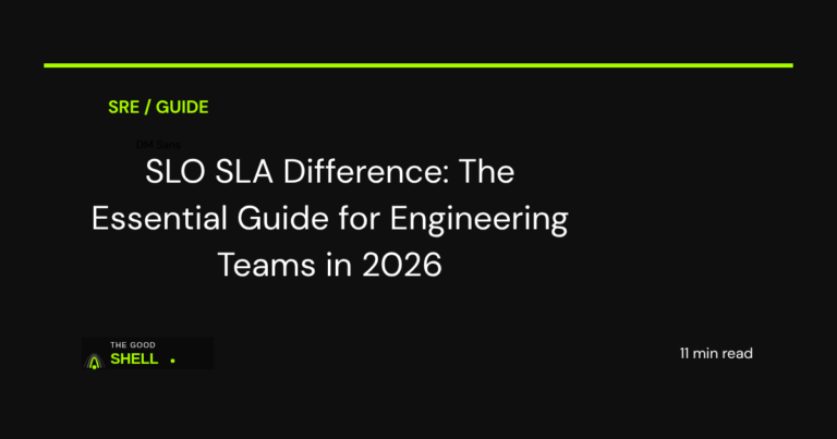slo sla difference error budget explained 2026