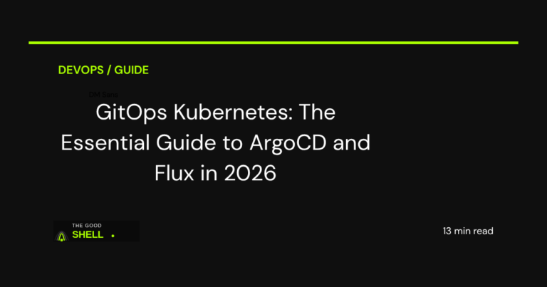 gitops kubernetes ArgoCD Flux guide 2026